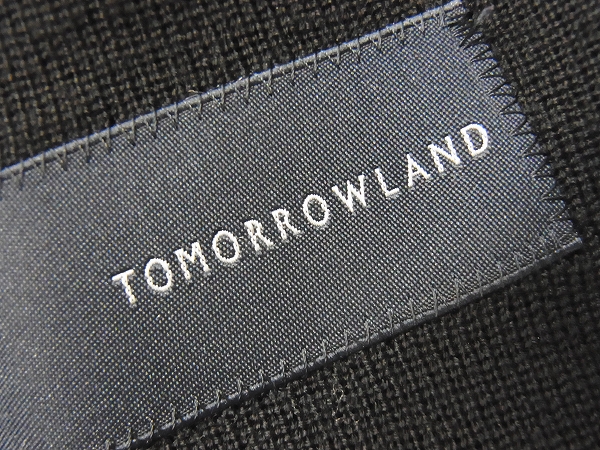 実際に弊社で買取させて頂いたTOMORROWLAND/トゥモローランド ウールニット2Bジャケット/46の画像 2枚目