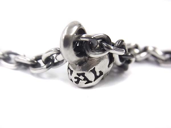 実際に弊社で買取させて頂いたディールデザイン 3set クロス&スカル シルバーネックレスの画像 5枚目