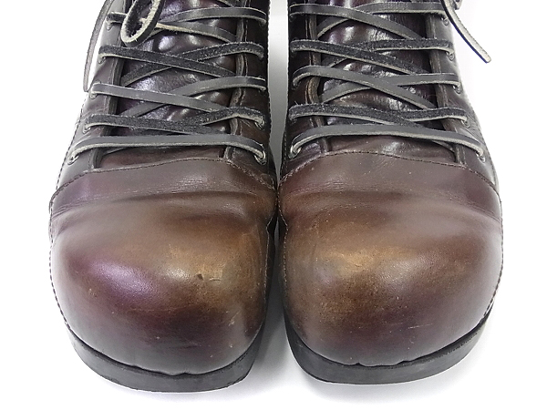 実際に弊社で買取させて頂いたアルフレッドバニスター おでこシューズ/レザー ブラウン 43の画像 5枚目