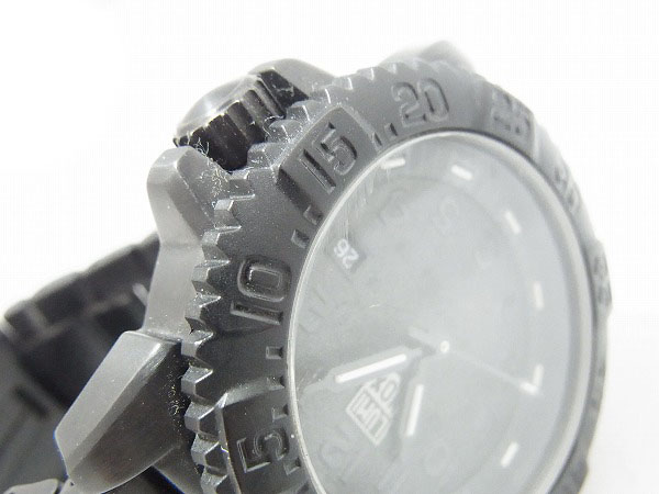 実際に弊社で買取させて頂いたLUMINOX/ルミノックス ネイビーシールズ カラーマーク 黒/3150の画像 4枚目