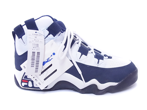 実際に弊社で買取させて頂いたFILA/フィラ バスケットシューズ/スニーカー ハイカット/US9.5の画像 2枚目