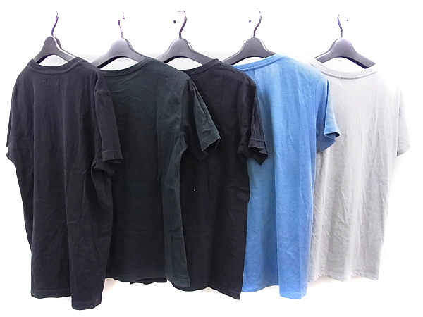 実際に弊社で買取させて頂いたファクトタム、フェノメノン、A.P.C. 半袖Tシャツ 5点セットの画像 1枚目