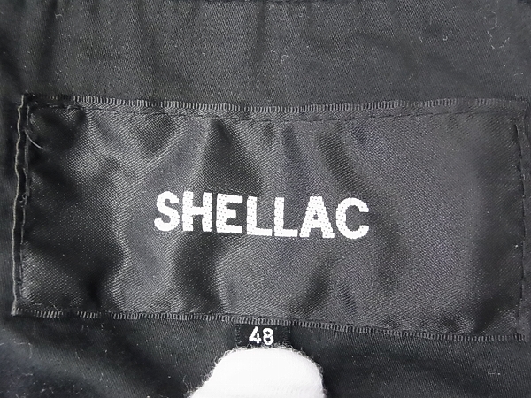 実際に弊社で買取させて頂いたSHELLAC/シェラック ミリタリーコート/フード付き カーキ 48の画像 4枚目