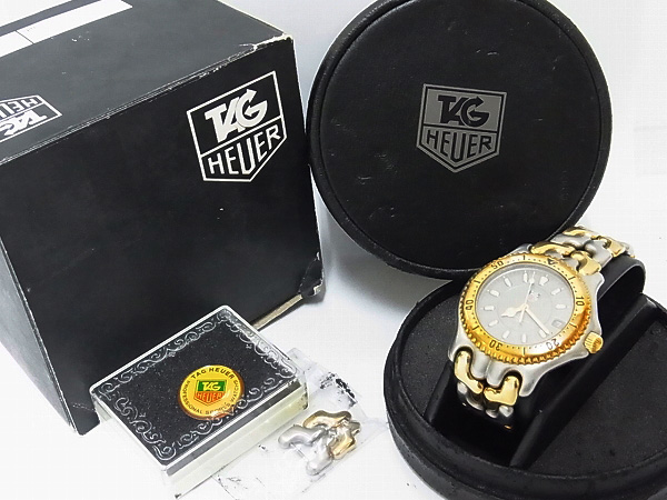 実際に弊社で買取させて頂いたTAG HEUER/タグホイヤー S/el セル プロフェッショナル WG-1120の画像 8枚目