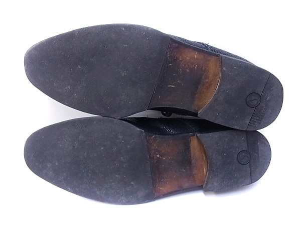 実際に弊社で買取させて頂いたHelmut Lang/ヘルムート ラング ドレスシューズ ブラックの画像 4枚目