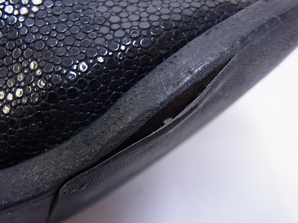 実際に弊社で買取させて頂いたHelmut Lang/ヘルムート ラング ドレスシューズ ブラックの画像 5枚目