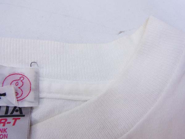 実際に弊社で買取させて頂いたフィネス×グッドイナフ 1999年 Designation半袖Tシャツ 白/Mの画像 3枚目