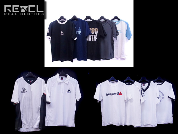 実際に弊社で買取させて頂いたルコックスポルティフ スポーツウェア トップス/10点以上