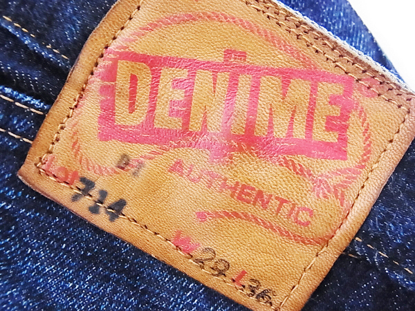実際に弊社で買取させて頂いたDENIME/ドゥニーム 714他 ストレートデニムパンツ 3点セットの画像 2枚目