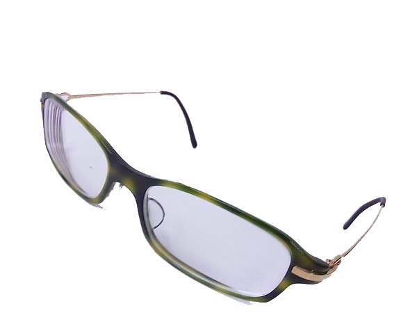 実際に弊社で買取させて頂いたCARTIER/カルティエ スクエア型メガネフレーム T8100708の画像 1枚目