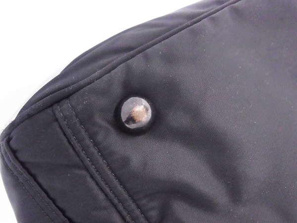 実際に弊社で買取させて頂いたHEAD PORTER/ヘッドポーター タンカー ボストンバッグ ブラックの画像 2枚目