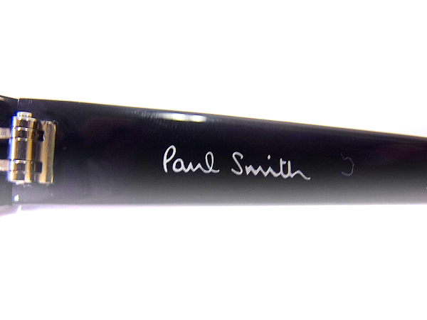 実際に弊社で買取させて頂いたPaul Smith/ポールスミス 眼鏡/メガネフレーム PS-9359 黒の画像 4枚目