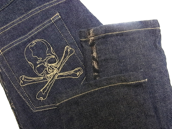 実際に弊社で買取させて頂いたRoen jeans/ロエン スキニーデニムパンツ レオパードライン/30の画像 8枚目