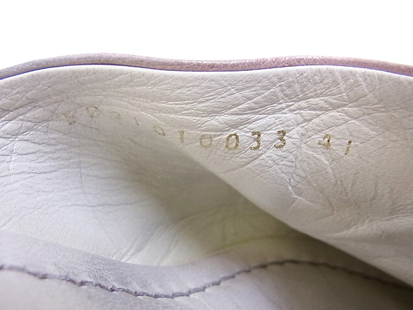 実際に弊社で買取させて頂いたアルフレッドバニスター サンダルミュール ベージュブラウン/41の画像 6枚目