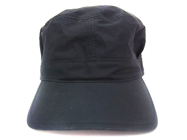 実際に弊社で買取させて頂いたCA4LA/カシラ 帽子/ワークキャップ ナイロン 無地 黒/BLKの画像 1枚目