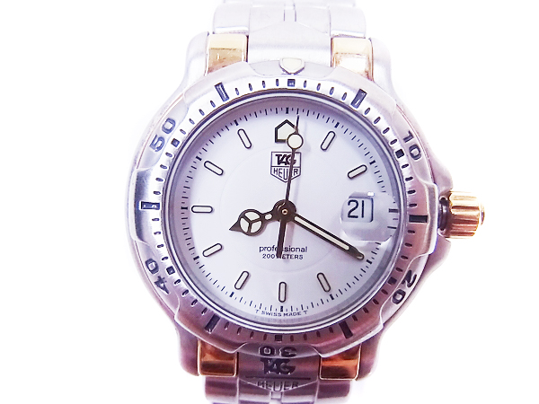 実際に弊社で買取させて頂いたTAGHEUER/タグホイヤー 6000シリーズ レディース WH1351の画像 1枚目