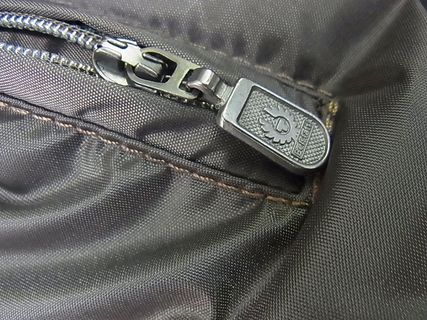 実際に弊社で買取させて頂いたBELSTAFF/ベルスタッフ BLOUSON ダウンジャケット/グレー/Mの画像 8枚目