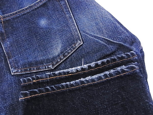 実際に弊社で買取させて頂いたDENIME/ドゥニーム 714他 ストレートデニムパンツ 3点セットの画像 6枚目