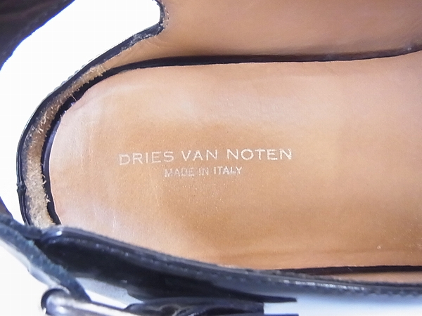 実際に弊社で買取させて頂いたDRIES VAN NOTEN/ドリス ヴァン ノッテン レザーサンダル/41の画像 6枚目