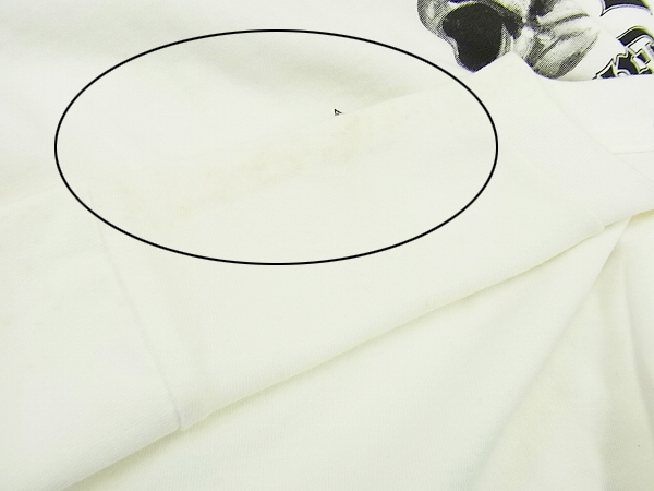 実際に弊社で買取させて頂いたBWL×CRIMIE/クライミー コラボ 半袖Tシャツ ロゴ付き スカル/Sの画像 2枚目