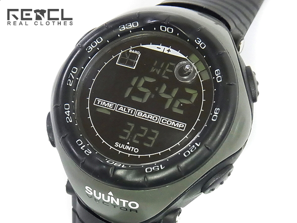 実際に弊社で買取させて頂いたSUUNTO/スント ヴェクター ミリタリーグリーン SS010600F10