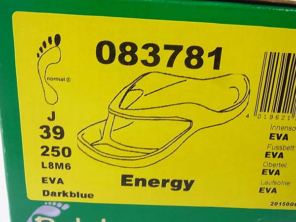 実際に弊社で買取させて頂いたベチュラ ビルケンシュトック エナジーサンダル 083781 8の画像 7枚目