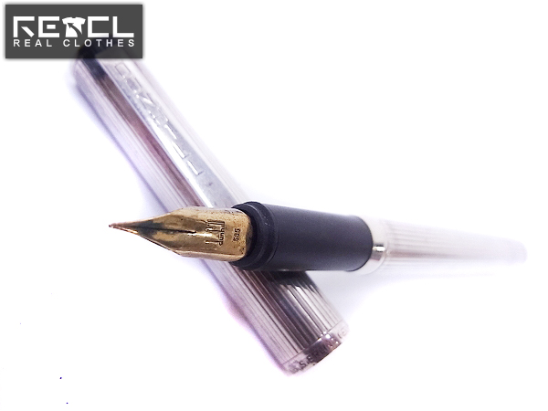 実際に弊社で買取させて頂いたDunhill/ダンヒル ドレス 万年筆 スターリングシルバー 925