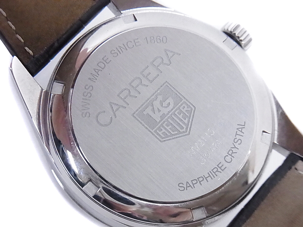 実際に弊社で買取させて頂いたTAG Heuer/タグホイヤー[23万↑]カレラ ツインタイム WV2115の画像 4枚目