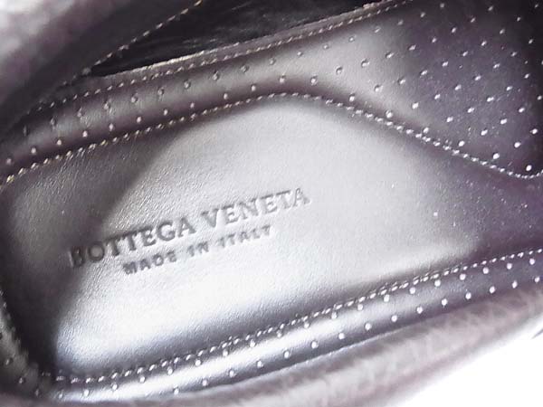 実際に弊社で買取させて頂いたBOTTEGA VENETA/ボッテガヴェネタ モカシンシューズ 黒/42の画像 5枚目