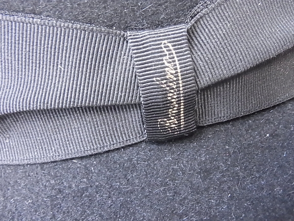 実際に弊社で買取させて頂いたボルサリーノ×ジュンヤワタナベ 迷彩 メルトンハット 7-1/2の画像 5枚目