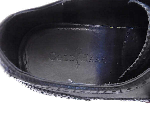 実際に弊社で買取させて頂いたCOLE HAAN/コールハーン　ウィングチップシューズ C11509/10Mの画像 5枚目