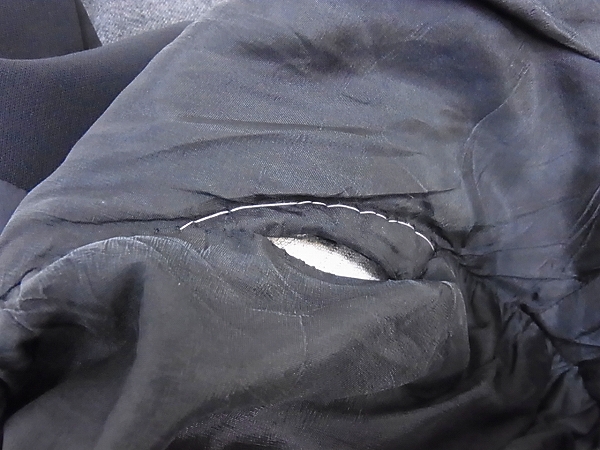 実際に弊社で買取させて頂いたGIORGIO ARMANI/ジョルジオアルマーニ 黒ラベルダブルスーツの画像 2枚目