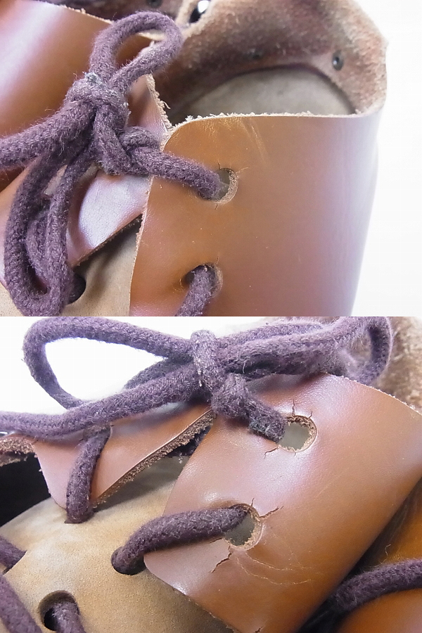 実際に弊社で買取させて頂いたビルケンシュトック モンタナ レザー シューズ 099893/42の画像 8枚目