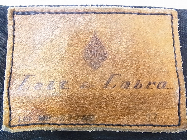 実際に弊社で買取させて頂いたCELT&COBRA/ケルト&コブラ MP-022 ブラックデニムパンツ 27の画像 2枚目
