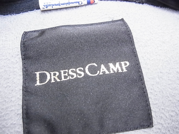 実際に弊社で買取させて頂いたドレスキャンプ×チャンピオン ジップアップパーカー 黒/44の画像 2枚目