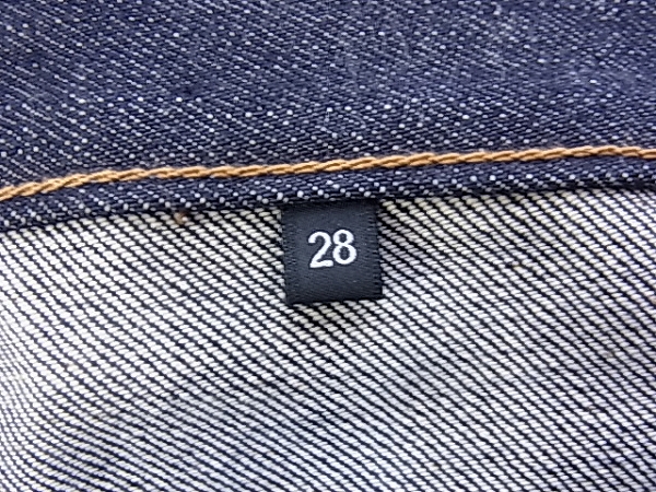 実際に弊社で買取させて頂いたLITHIUM HOMME/リチウム オム ストレートデニムパンツ 28の画像 3枚目