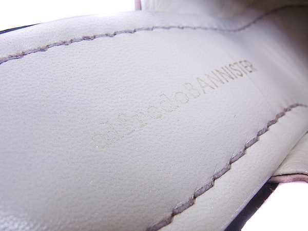 実際に弊社で買取させて頂いたアルフレッドバニスター サンダルミュール ベージュブラウン/41の画像 5枚目