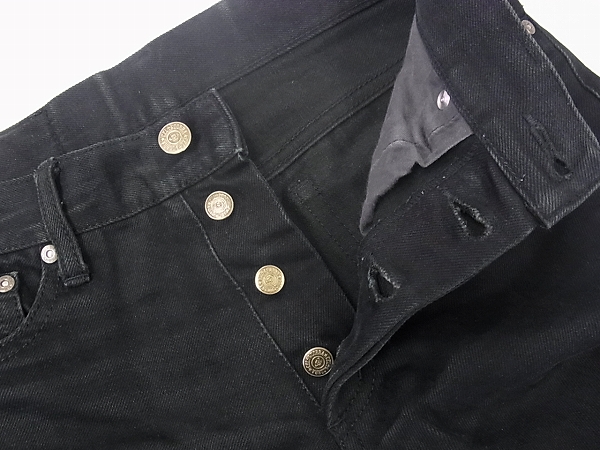 実際に弊社で買取させて頂いたCELT&COBRA/ケルト&コブラ MP-022 ブラックデニムパンツ 27の画像 5枚目