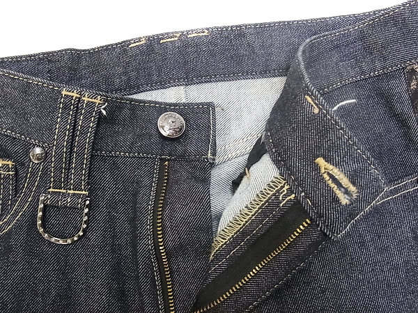 実際に弊社で買取させて頂いたRoen jeans/ロエン スキニーデニムパンツ レオパードライン/30の画像 6枚目