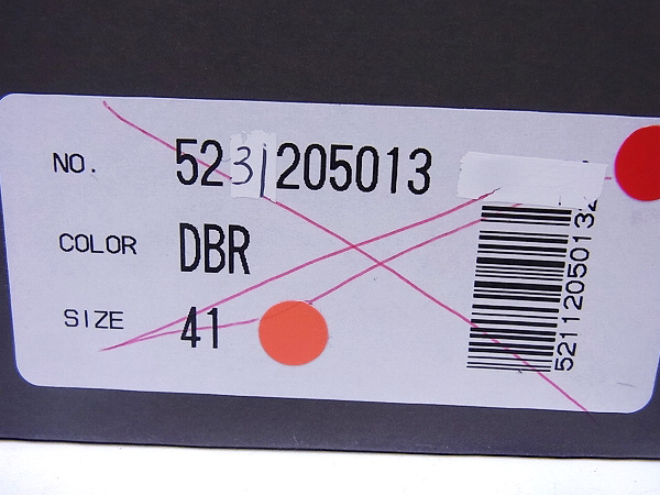 実際に弊社で買取させて頂いたアルフレッドバニスター バックジップ レースアップブーツ/41の画像 7枚目