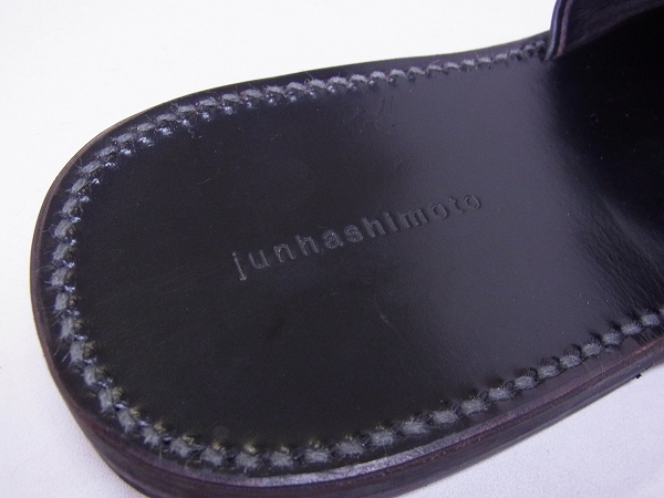 実際に弊社で買取させて頂いたjunhashimoto/ジュンハシモト ULTIMATE TOILET SANDAL S10/4の画像 5枚目