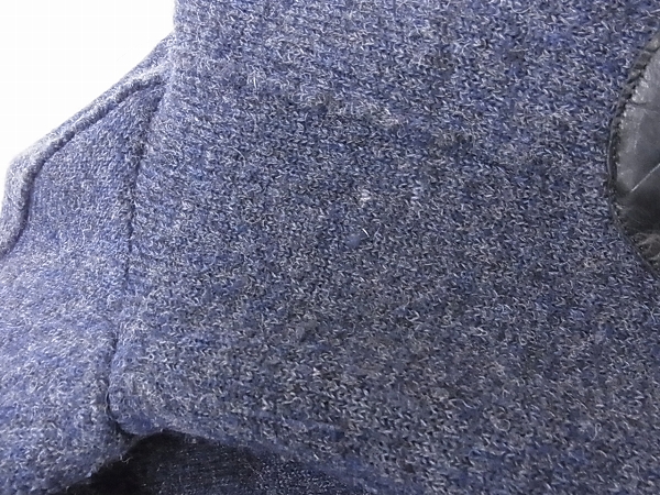 実際に弊社で買取させて頂いたバックボーン ロングJK WOOL SLIVER KNIT HOODED COAT 15FW/XLの画像 6枚目