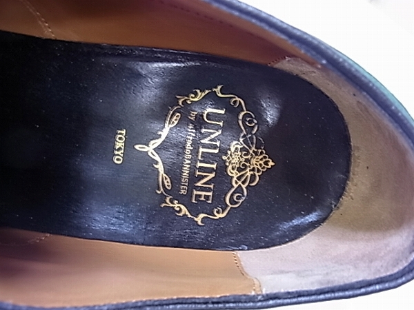 実際に弊社で買取させて頂いたUnline by alfredoBANNISTER ドレカジストレートチップ 42の画像 5枚目