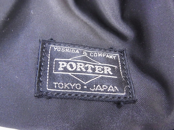 実際に弊社で買取させて頂いたHEAD PORTER/ヘッドポーター タンカー ボストンバッグ ブラックの画像 3枚目