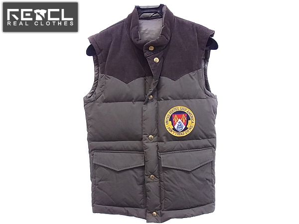 実際に弊社で買取させて頂いたマーカ リバーシブル ワッペン付き ダウンベストM12A-03VE01A/1