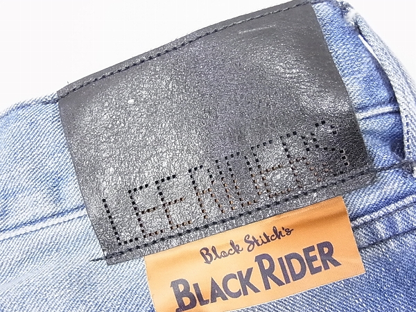 実際に弊社で買取させて頂いたLEE RIDERS BLACK RIDER ダメージ加工デニムパンツ LM3611/Mの画像 3枚目