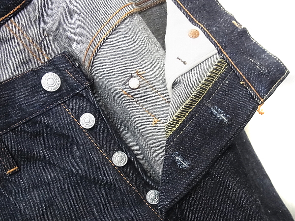 実際に弊社で買取させて頂いたDENIME/ドゥニーム 日本製 ストレートデニムパンツ LOT389/W33の画像 3枚目