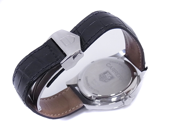 実際に弊社で買取させて頂いたTAG Heuer/タグホイヤー[23万↑]カレラ ツインタイム WV2115の画像 3枚目