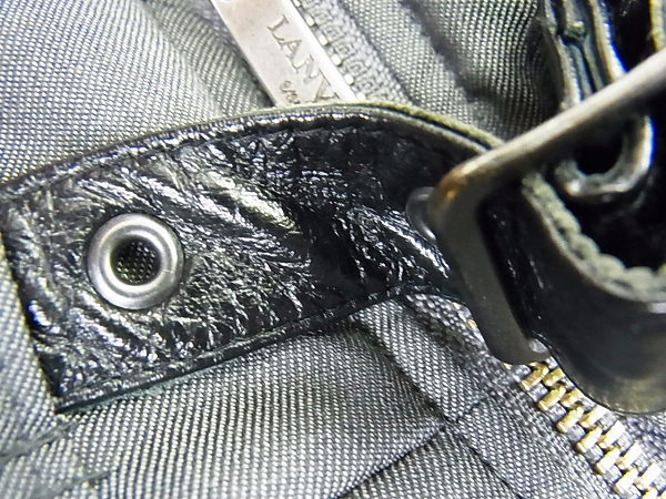 実際に弊社で買取させて頂いたLANVIN/ランバン ダブルZIPウール混キルティングジャケットの画像 2枚目