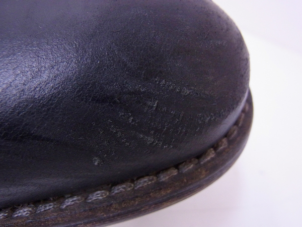 実際に弊社で買取させて頂いたアルフレッドバニスター サイドジップブーツ ブラック/43の画像 8枚目